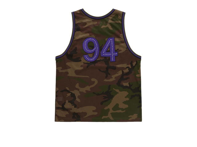 Supreme Supreme Rhinestone Basketball Jersey Woodland Camo (SS19) - view 2