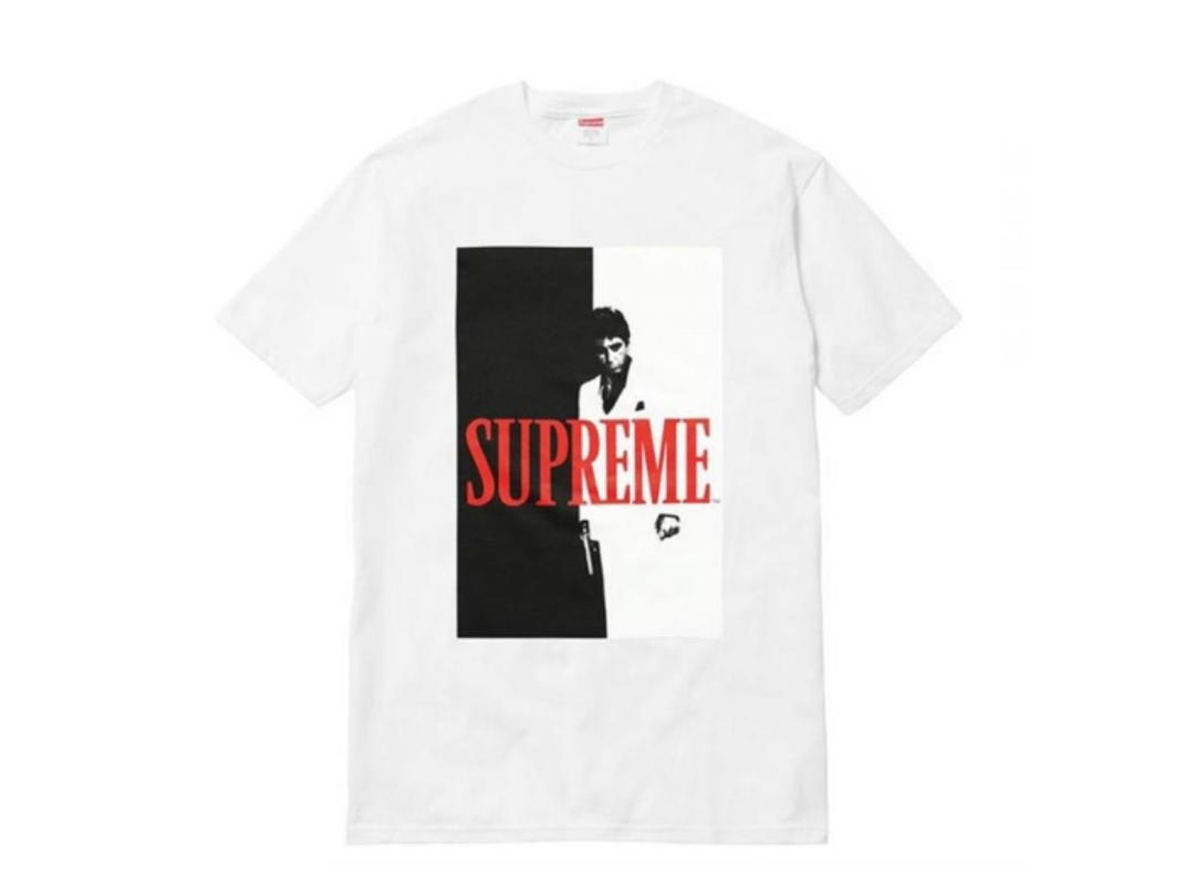 Supreme Supreme Scarface Split Tee White