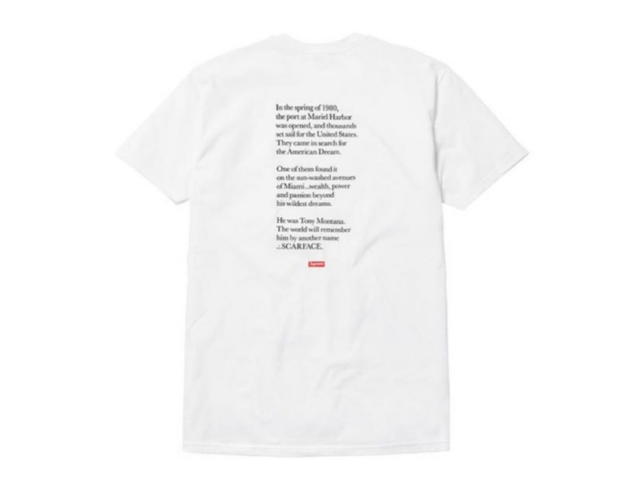 Supreme Supreme Scarface Split Tee White - view 2