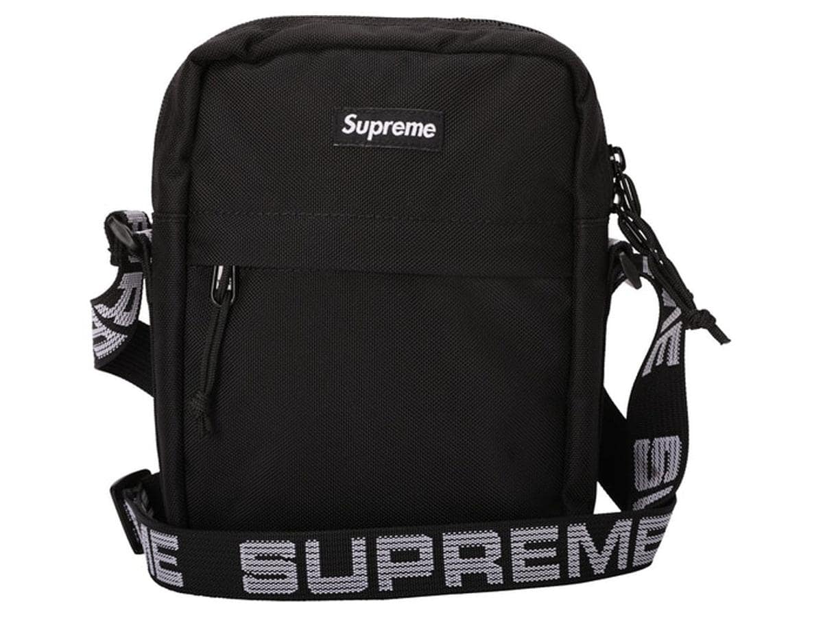 Supreme Supreme Shoulder Bag (SS18) Black
