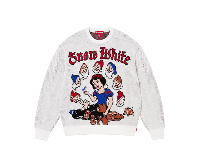 Supreme Supreme Snow White Sweater White (FW24) - view 1