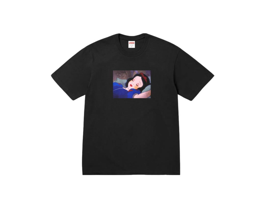 Supreme Supreme Snow White Tee Black (FW24)