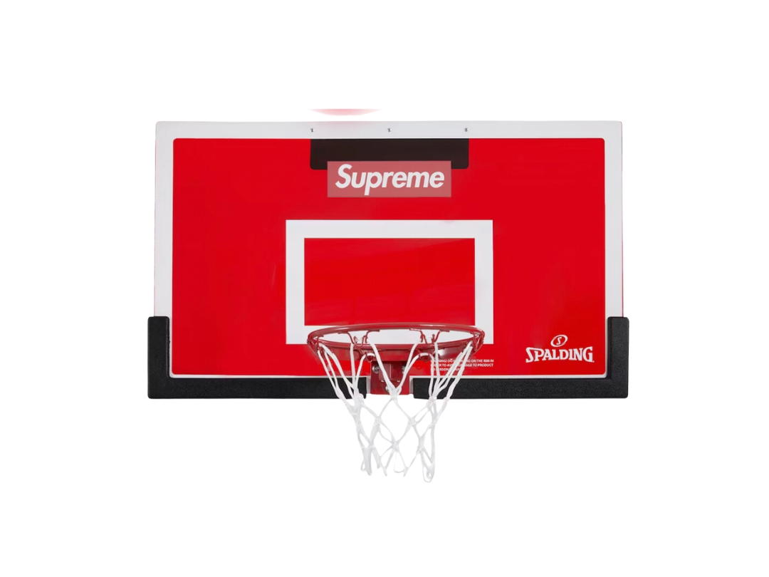 Supreme Supreme Spalding Mini Basketball Hoop Red (FW23)