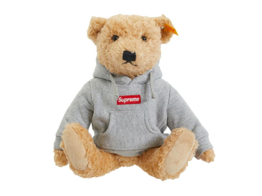 Supreme Supreme Steiff Bear Heather Grey