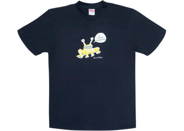 Supreme Supreme Daniel Johnston Frog Tee Navy