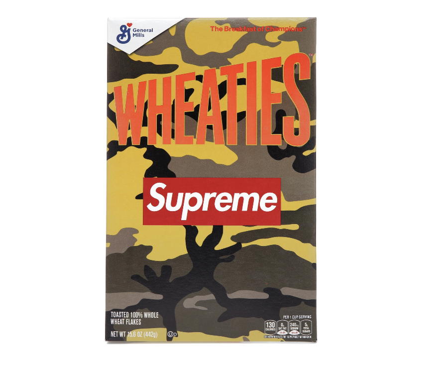 Supreme Supreme Wheaties Cereal Box Orange Camo