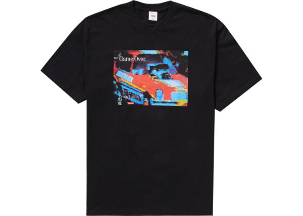 Supreme Supreme Yohji Yamamoto Game Over Tee Black