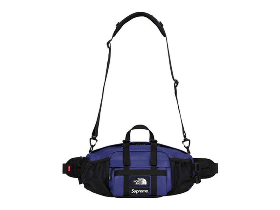 Supreme Supreme The North Face Leather Mountain Waist Bag Royal