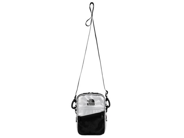 Supreme Supreme The North Face Metallic Shoulder Bag Silver - view 1