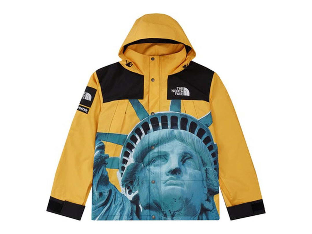 Supreme Supreme The North Face Statue of Liberty Mountain Jacket Yellow