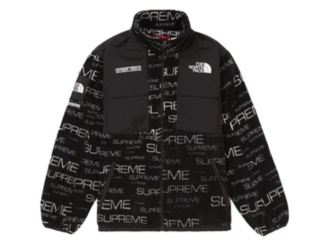 Supreme Supreme The North Face Steep Tech Fleece Jacket Black