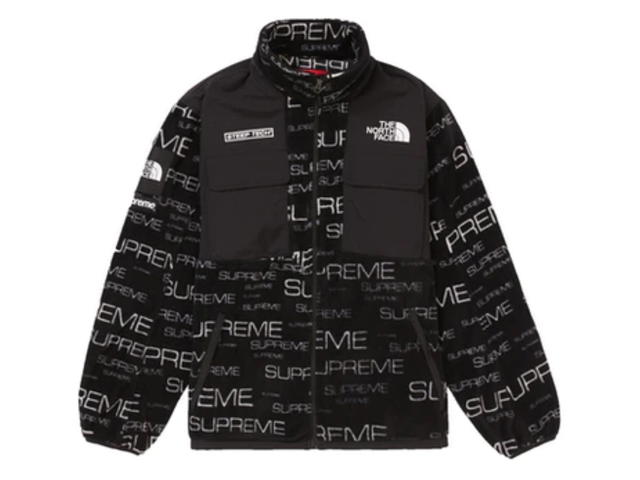Supreme Supreme The North Face Steep Tech Fleece Jacket Black - view 1