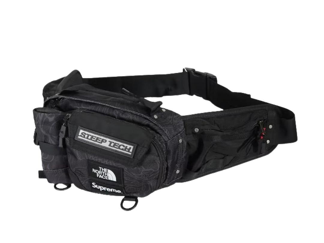 Supreme Supreme The North Face Steep Tech Waist Bag Black Dragon
