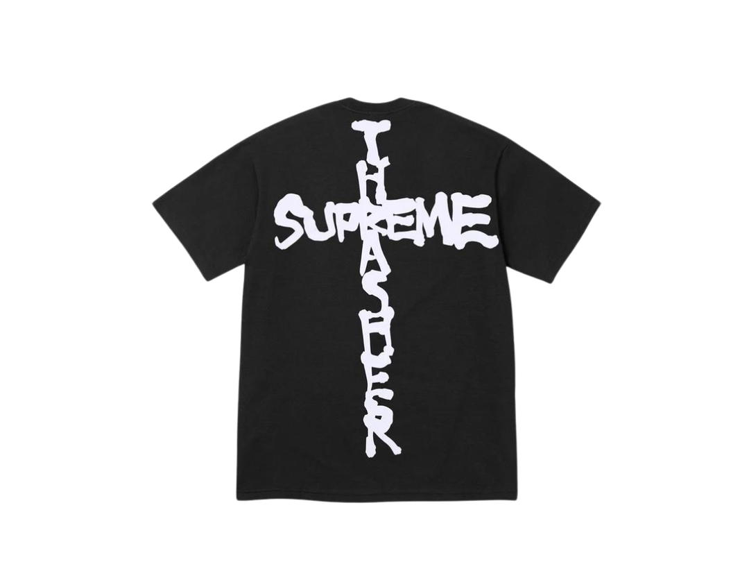 Supreme Supreme Thrasher Cross Tee Black (FW24)