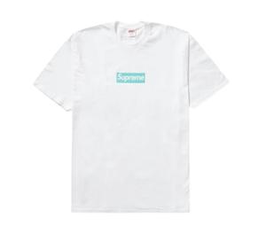 Buy Supreme Tiffany & Co. Box Logo Tee White at Sasom – Authentic and Ready to Ship