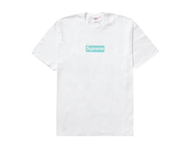 Supreme Supreme Tiffany & Co. Box Logo Tee White - view 1