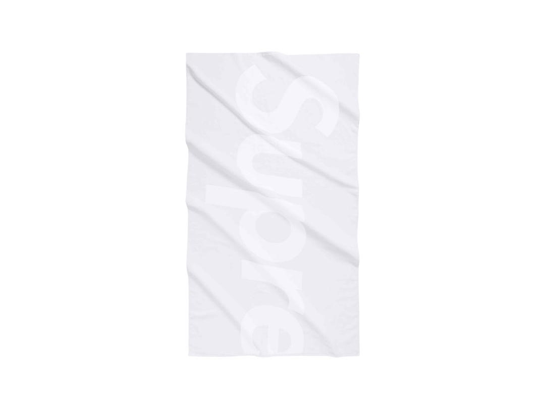 Supreme Supreme Tonal Logo Towel White (SS24)