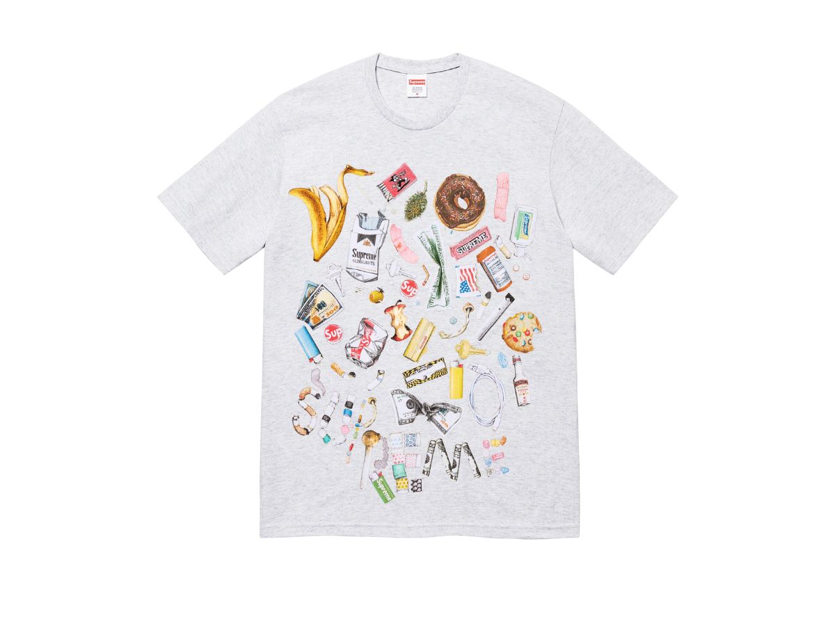 Supreme Supreme Trash Tee Ash Grey (SS23)