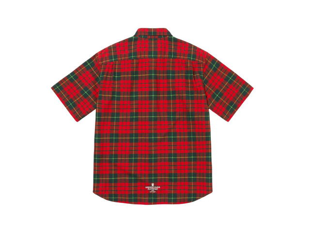 Supreme Supreme UNDERCOVER S/S Flannel Shirt Red Plaid - view 2