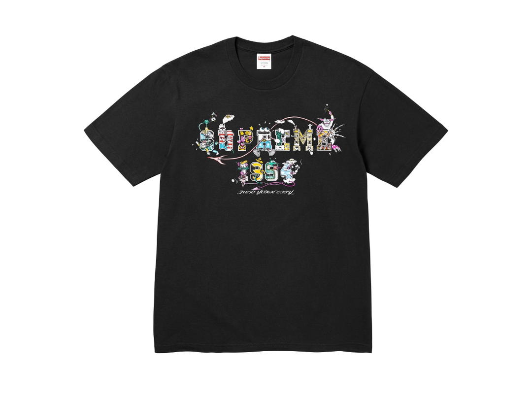 Supreme Supreme Varsity Tee Black (SS24)