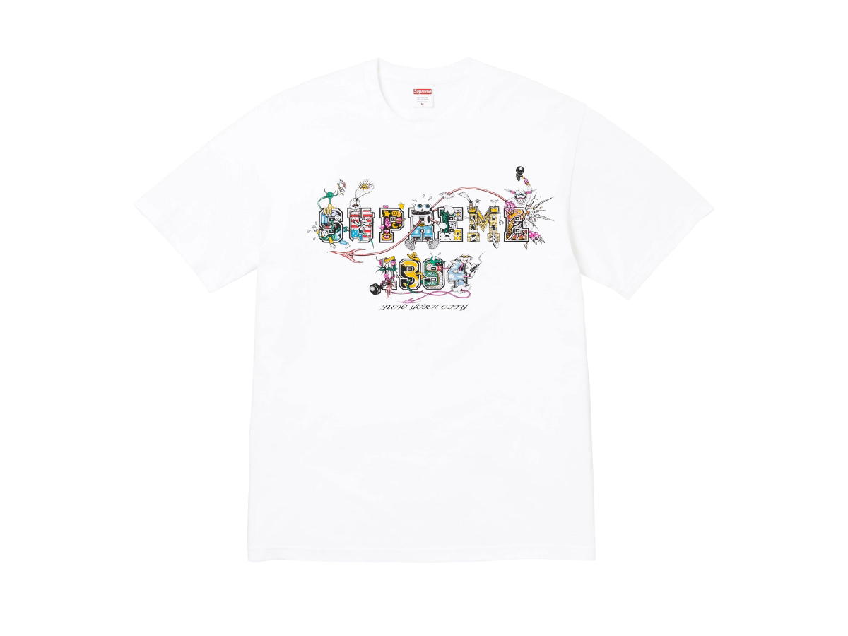 Supreme Supreme Varsity Tee White (SS24)