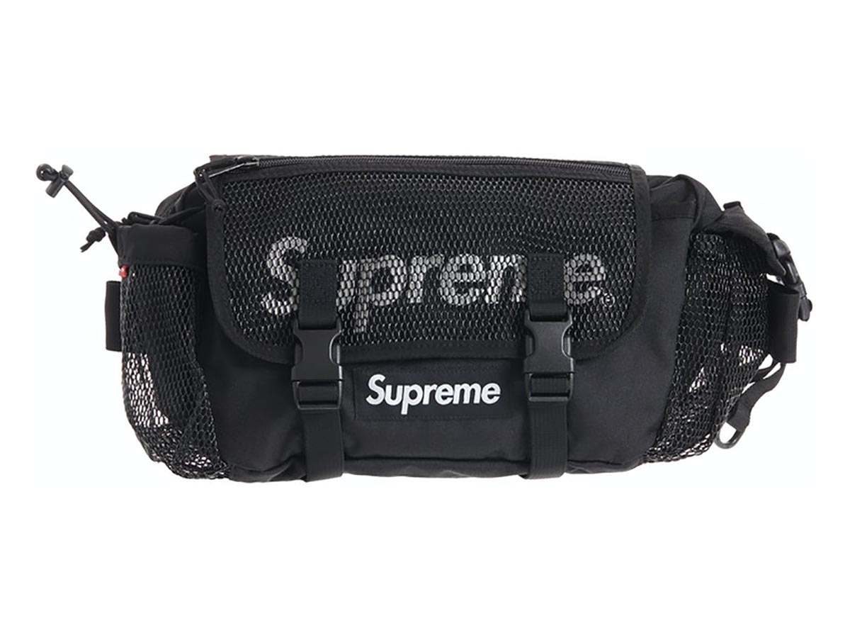 Supreme Waist Bag (SS20) Black Shop Authentic at SASOM