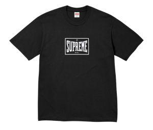 Buy Supreme Warm Up Tee Black (FW23) at Sasom – Authentic and Ready to Ship