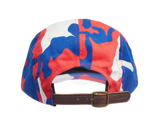 Supreme Supreme Washed Chino Twill Camp Cap Cap Red Camo - view 2