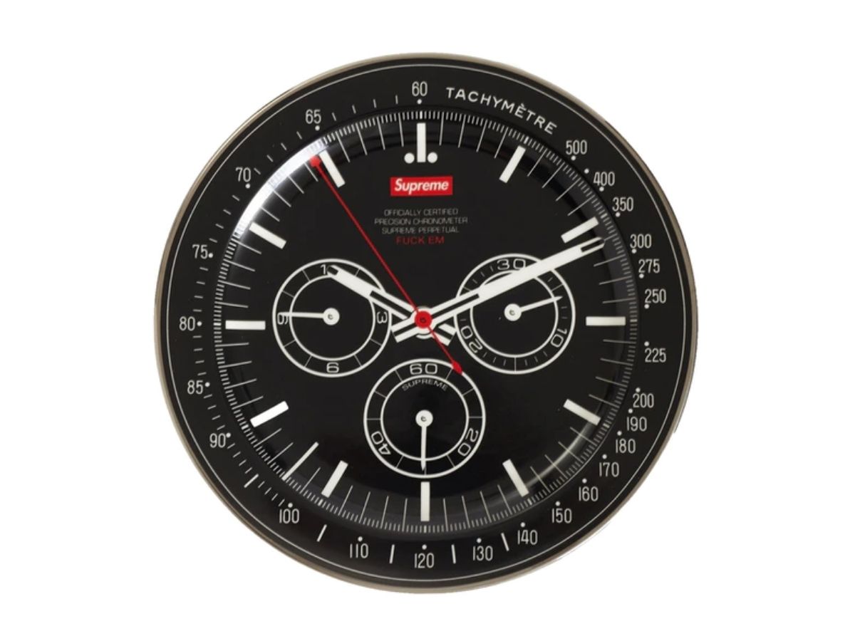 Supreme Supreme Watch Plate Black