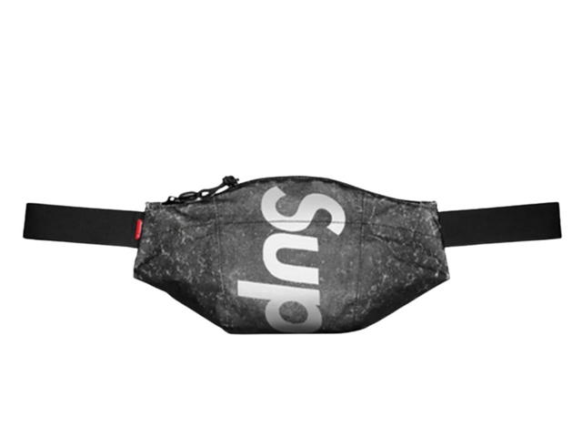 Supreme SUPREME WATERPROOF REFLECTIVE SPECKLED WAIST BAG BLACK - view 1