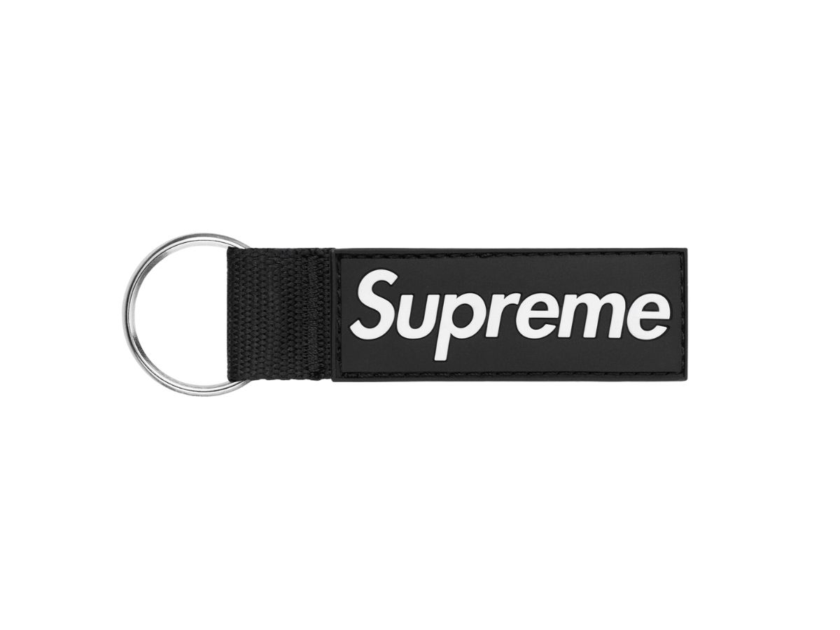 Supreme Supreme Webbing Keychain Black