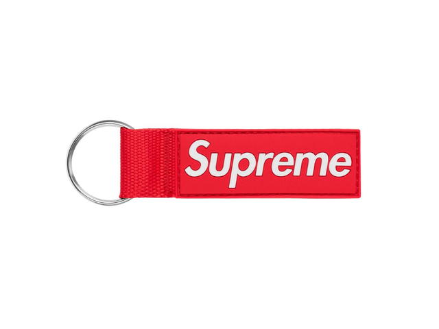 Supreme Supreme Webbing Keychain Red - view 1