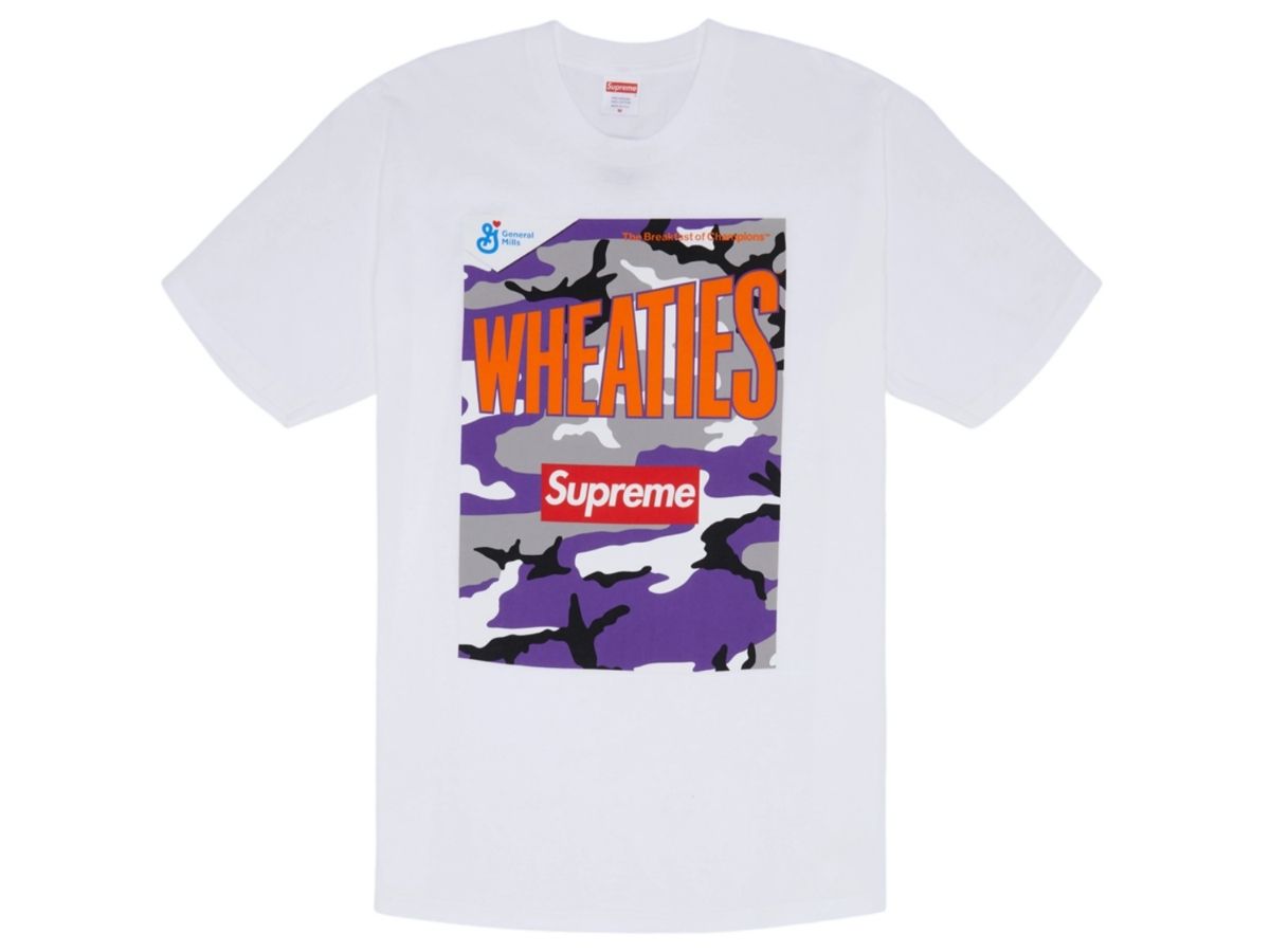 Supreme Supreme Wheaties Tee White