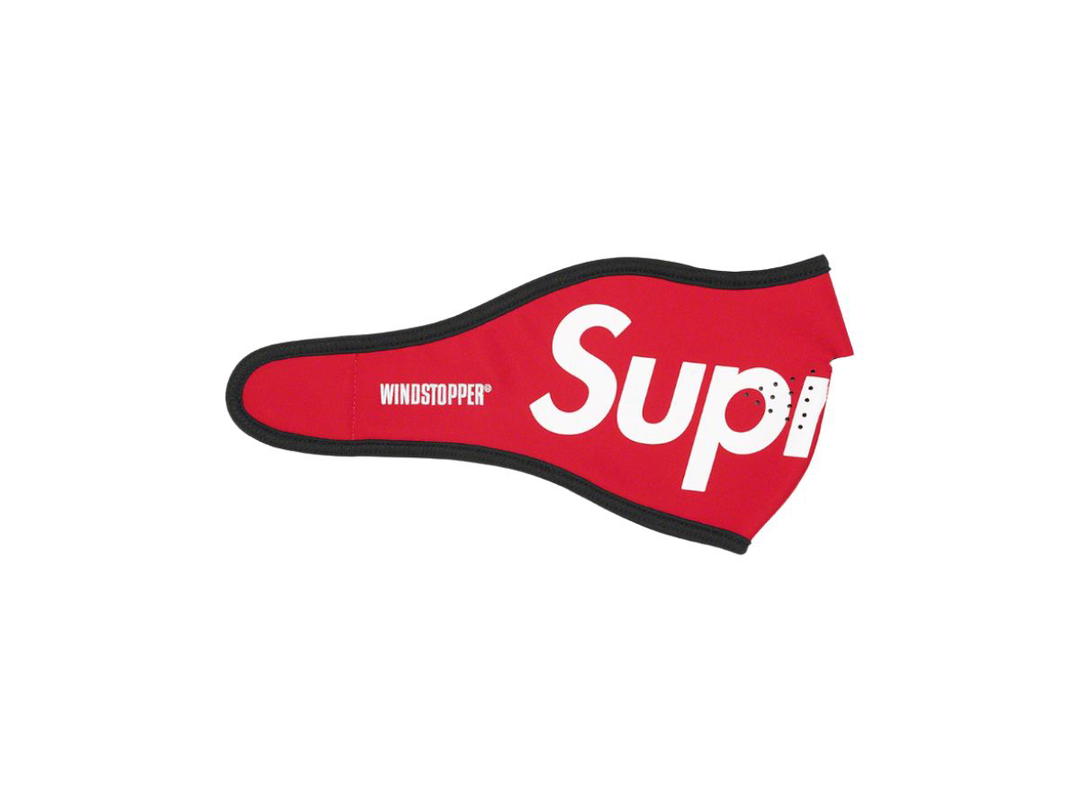 Supreme Supreme WINDSTOPPER Facemask Red