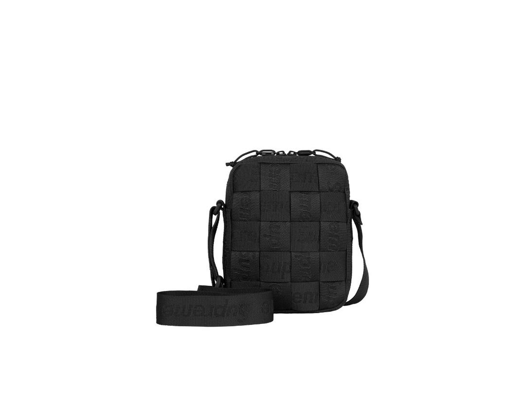 Supreme Supreme Woven Shoulder Bag Black (SS24)