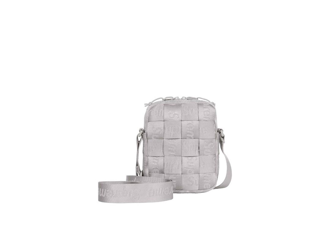 Supreme Supreme Woven Shoulder Bag Grey (SS24)