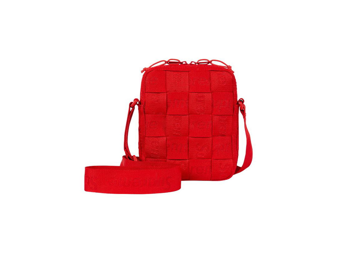 Supreme Supreme Woven Shoulder Bag Red (SS23)