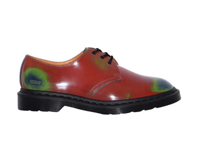 Supreme Supreme x Dr. Martens 1461 3-Eye Shoe Wear Away Multi - view 1
