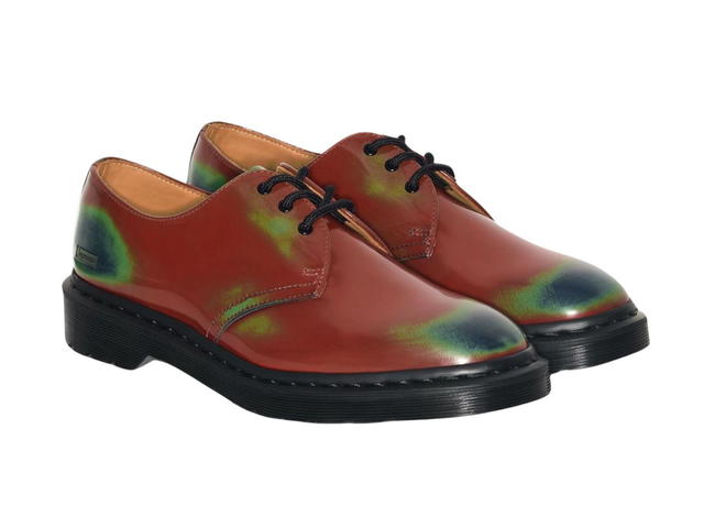 Supreme Supreme x Dr. Martens 1461 3-Eye Shoe Wear Away Multi - view 2