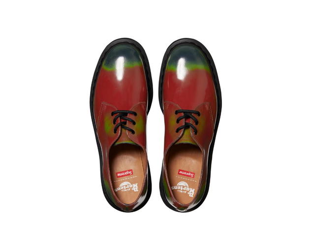 Supreme Supreme x Dr. Martens 1461 3-Eye Shoe Wear Away Multi - view 4