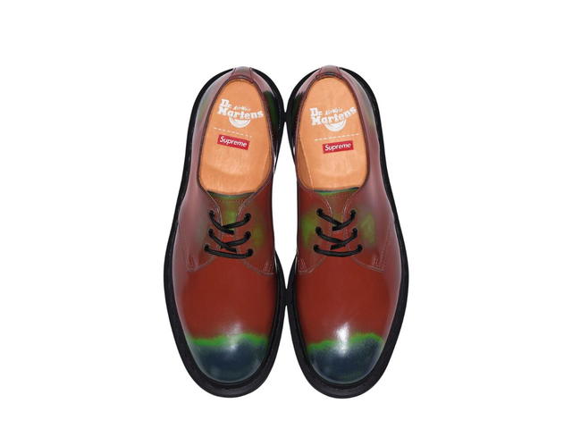 Supreme Supreme x Dr. Martens 1461 3-Eye Shoe Wear Away Multi - view 5