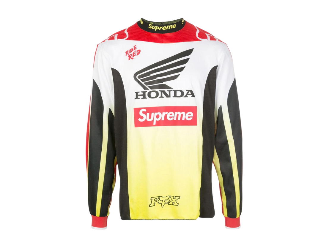 Supreme Supreme x Honda x Fox Racing Moto Jersey T-Shirt