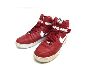 Buy SUPREME x NIKE AIR FORCE 1 HIGH SUPREME SP Sneakers Red at Sasom – Authentic and Ready to Ship