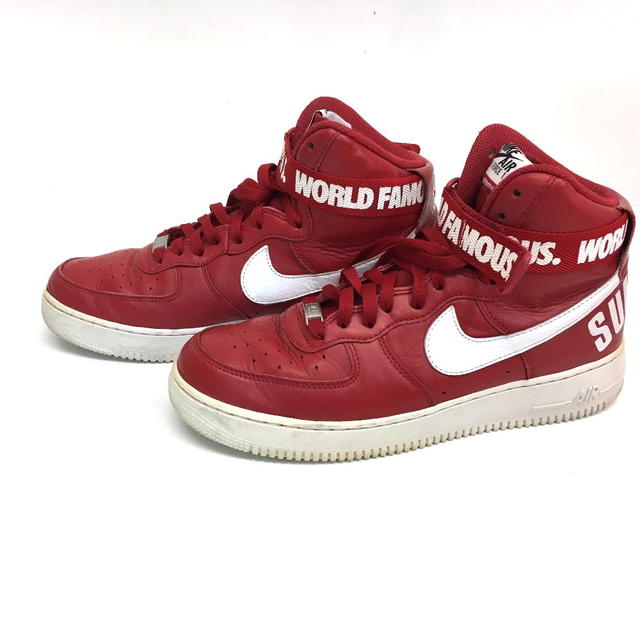 Supreme SUPREME x NIKE AIR FORCE 1 HIGH SUPREME SP Sneakers Red - view 2