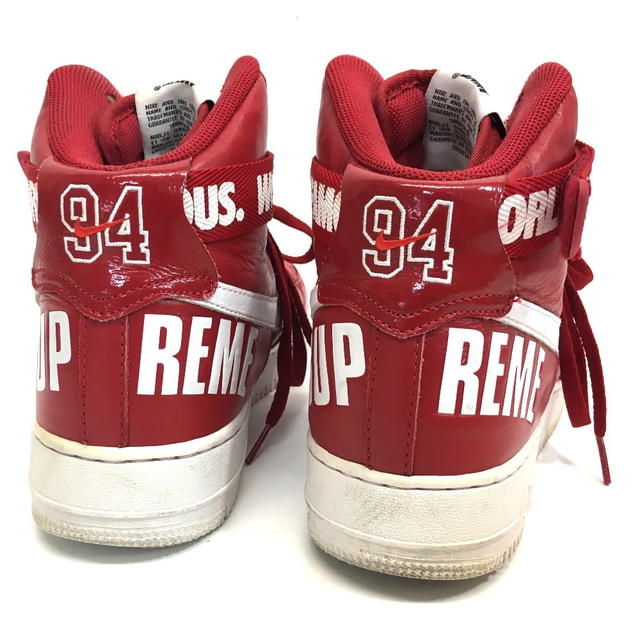 Supreme SUPREME x NIKE AIR FORCE 1 HIGH SUPREME SP Sneakers Red - view 3