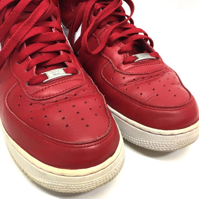 Supreme SUPREME x NIKE AIR FORCE 1 HIGH SUPREME SP Sneakers Red - view 4