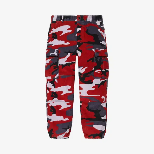 Supreme Supreme x Nike Arc Corduroy Cargo Pants Red Camo - 22SS - view 1
