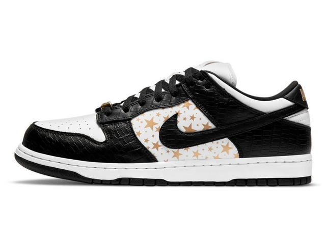 Nike Nike SB Dunk Low Supreme Stars Black (2021) - view 2