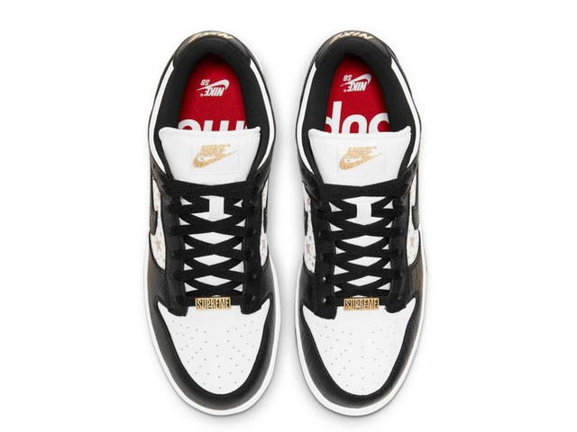 Nike Nike SB Dunk Low Supreme Stars Black (2021) - view 3