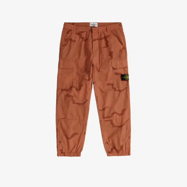 Supreme Supreme x Stone Island Camo Cargo Pants Coral - 19SS - view 1